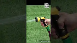 Eight pattern front trigger spray gun #crestongardenhose  #ingcospraynozzle #gardenhose #irrigation