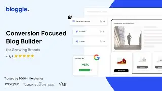 Bloggle - #1 Shopify Blog App - Create a Shopify Blog in Minutes 🚀