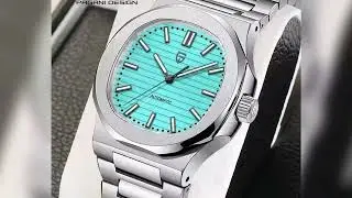#PAGANI DESIGN 2025 New Watches mens Luxury Seagull ST6 Mechanical Mens Automatic Watches Sapphire