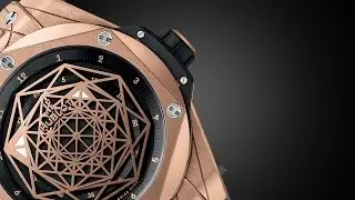 HUBLOT BIG BANG SANG BLEU KING GOLD
