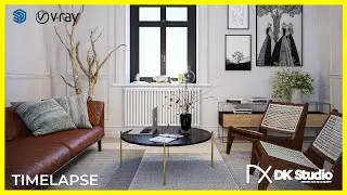 V-Ray 5 For Sketchup - Time Lapse Interior #1 - Diseño BAOH Arquitectos