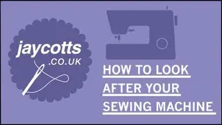 Looking After Your Sewing Machine (front load bobbin models)