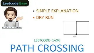 Path Crossing | Leetcode 1496