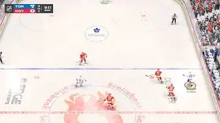 NHL 25 regular season game #53,@ the Calgary Flames.
