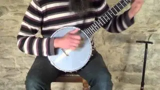 Sam Hutchings Maple and Grenadillo banjo