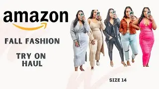 HUGE CURVY AMAZON FALL TRY ON HAUL | SIZE 14 FALL TRY ON HAUL | ARAPANA SADEO
