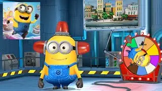 Minion rush Bee-do minion run Challenge Downtown and The Arctic Base location gameplay