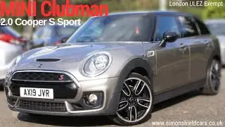 2019 Mini Clubman 2.0 Cooper S Sport estate