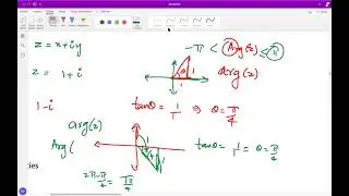 Complex Number Basics-Addition-subtraction, Multiplication, Division, Modulus, Principle Argument