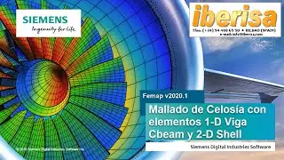 (1/2) Mallado de una Estructura de Celosía con FEMAP y Simcenter Nastran (1ª Parte)