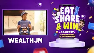 EAT &bull; SHARE &bull; WIN CONTEST - Esther Tolulope Sorunke