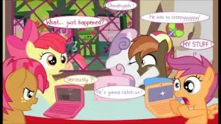 Sweetie Belle And Button Mash Counting Stars