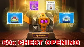 50 Chest Openings in Treasure Hunt Event Clash of clans