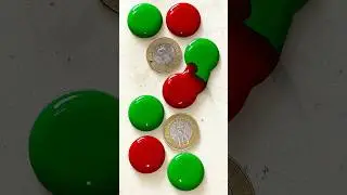 Creative Coin Art Design | Trending Satisfying Pattern 2025