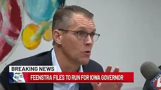 Congressman Randy Feenstra files to run for Iowa governor