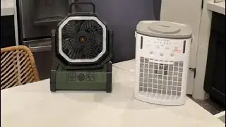 Portable Air Conditioners Fan vs Odoland 30000mAh Camping Fan, Which is the BEST Fan