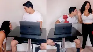 Try Not To Laugh Watching Andrea Lopez TikTok | Funny Isaac & Andrea TikTok Compilation Part 5