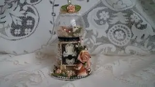 Altered Mini Gum Ball Machine