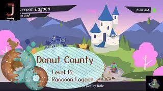 Donut county Level 15 Raccoon lagoon walkthrough