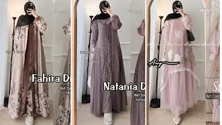 30+ MODEL BAJU LEBARAN GAMIS DRESS ELEGAN PREMIUM 2026 / Part 5