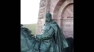World Famous Statue in Germany by Drone #Shorts