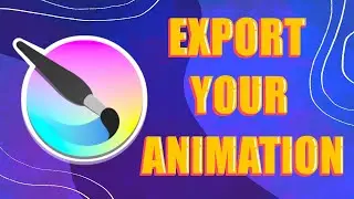 FREE 2D ANIMATION SOFTWARE / How to export an animation from Krita  (MAC + WINDOWS)