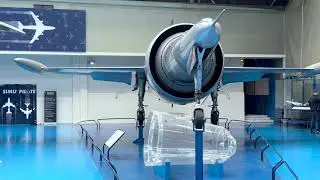The French Leduc 022. Muzeum Lotnictwa  Le Bourget Paris.