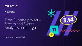 #PiDay | Gabriele Provinciali | The Suitcase project - Stream and Events Analytics on-the-go