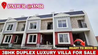 Luxury 3BHK Duplex Villas in Padur OMR | Pride de Villa Chennai