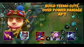HIGHLIGHT TEEMO MAX AP (EVERY DART ONESHOTS) ! -WILD RIFT