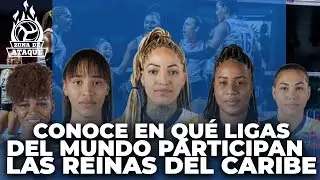 CONOCE EN QUÉ LIGAS DEL MUNDO PARTICIPAN LAS REINAS DEL CARIBE | ZONA DE ATAQUE PODCAST