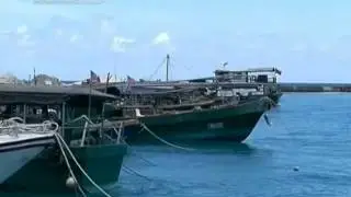 Typhoon Rammasun approaching South China Sea