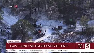 Lewis County residents band together after devastating winter storm