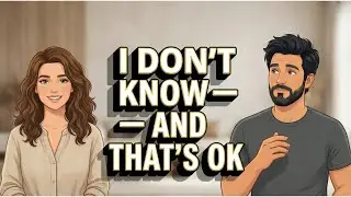 How to Say “I Don’t Know” in English Without Freezing or Feeling Weak 