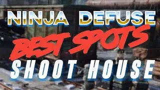 SHOOT HOUSE  BEST NINJA DEFUSE SPOTS - MODERN WARFARE