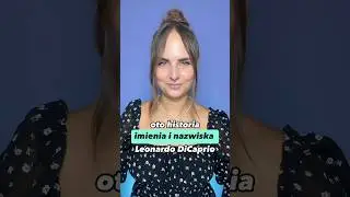 Oto historia imienia i nazwiska Leonardo DiCaprio!☺️ #shorts #leonardodicaprio