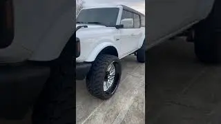 Clean Ford Bronco With Liberty Forged Wheels 🔥 #liberty #forged #fordbronco #youtubeshorts #ford