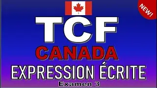 Expression &Eacute;crite TCF 2025 &ndash; Simulation Compl&egrave;te avec M&eacute;thode et Corrig&eacute; pour R&eacute;ussir l&rsquo;Examen