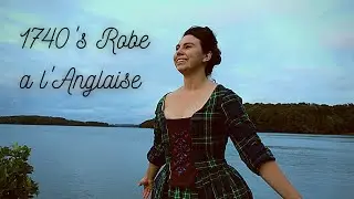 1740's Robe a l'Anglaise: Outlander Inspired Dress Spotlight by the Loch