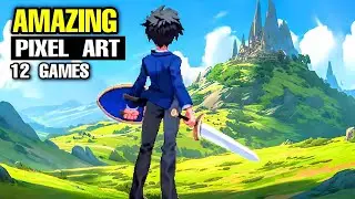 Top 12 AMAZING Pixel Art RPG games Android iOS | Best pixel-art mobile games OF ALL TIME