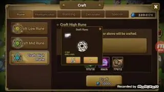 Summoners war 100 rune crafting session