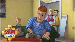 Sam il pompiere gioca a Buzz Wire | Sam il pompiere | Cartone animato per bambini
