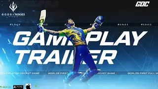 GODS OF CRICKET GAME RELEASE DATE 😱😱🤯🤯 ||Gameplay GOC TRAILER
