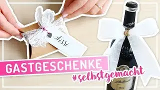 Gastgeschenke & Tischkarten DIY f&uuml;r die HOCHZEIT #TypischSissi