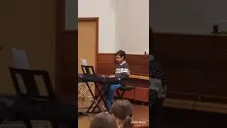 Avy's piano performance in Christmas concert ❤️🧿 #christmas #piano #performance #uk #newcastle
