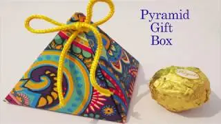 Pyramid gift box || chocolate Day special || DIY gift box || Birthday Special gift