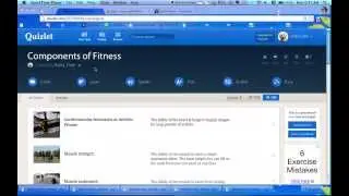 Gr6 Fitness Quizlet instructional video