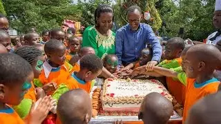 PRESIDENT KAGAME & FIRST LADY HOST END OF YEAR CHILDREN'S PARTY