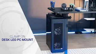 MOUNT-PCLC1 Under Desk Leg Clamp Large PC Mount by VIVO