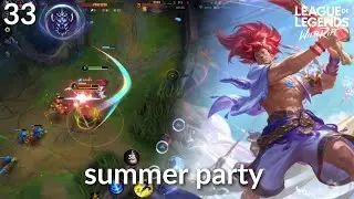 Yasuo Summer Party (LOL Wild Rift) #33